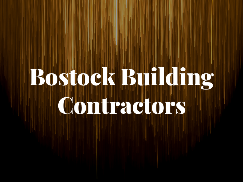 Bostock Building Contractors Ltd