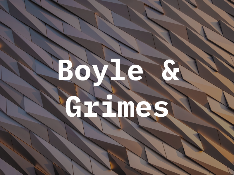 Boyle & Grimes