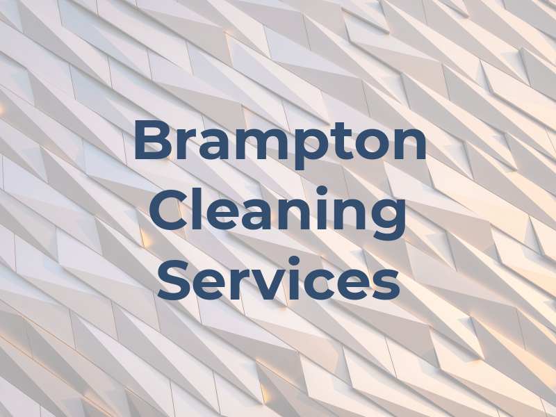 Brampton Cleaning Services