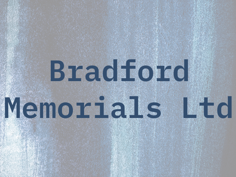 Bradford Memorials Ltd