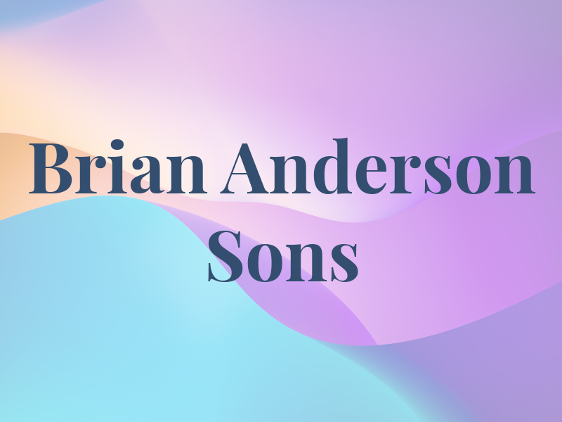 Brian Anderson & Sons Ltd