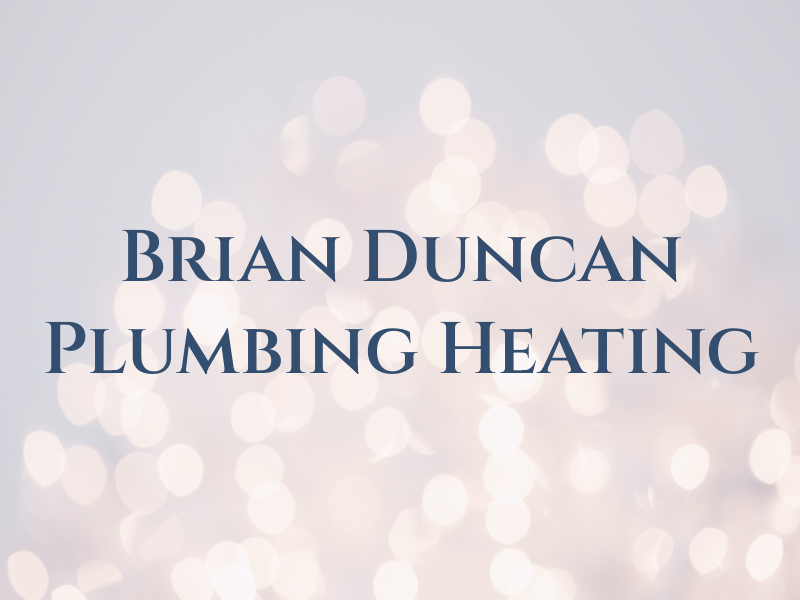 Brian Duncan Plumbing & Heating Ltd