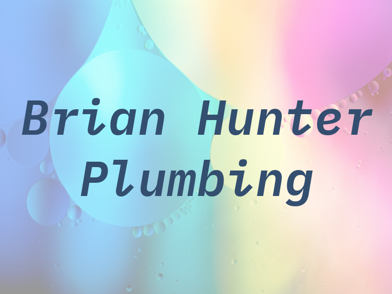 Brian Hunter Plumbing