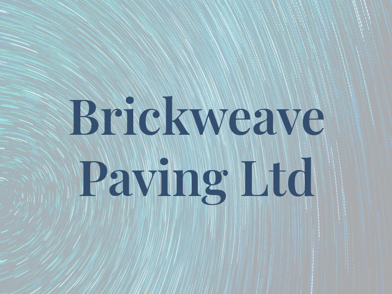 Brickweave Paving Ltd