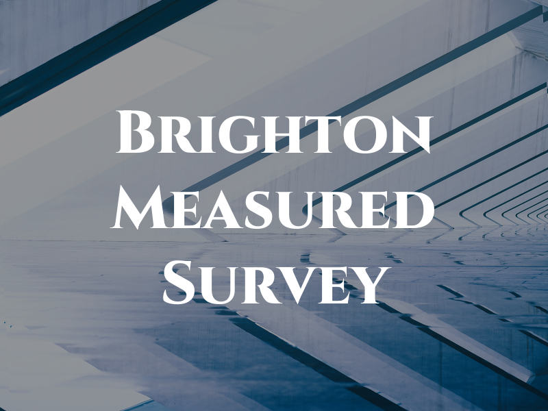 Brighton Measured Survey