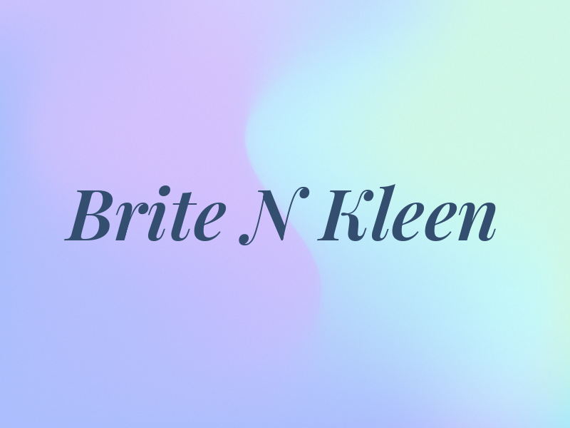 Brite N Kleen