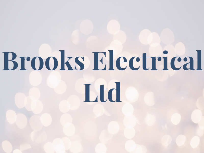 Brooks Electrical Ltd