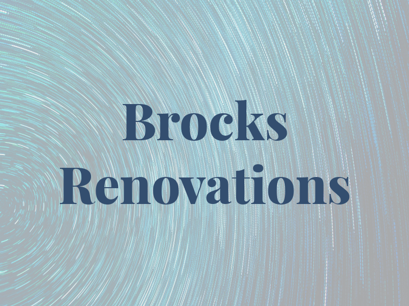 Brocks Renovations