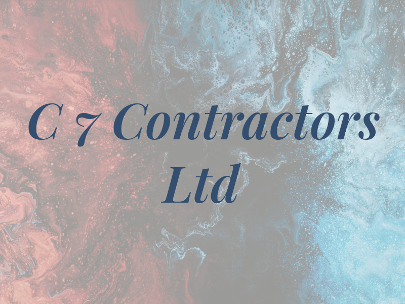 C 7 Contractors Ltd