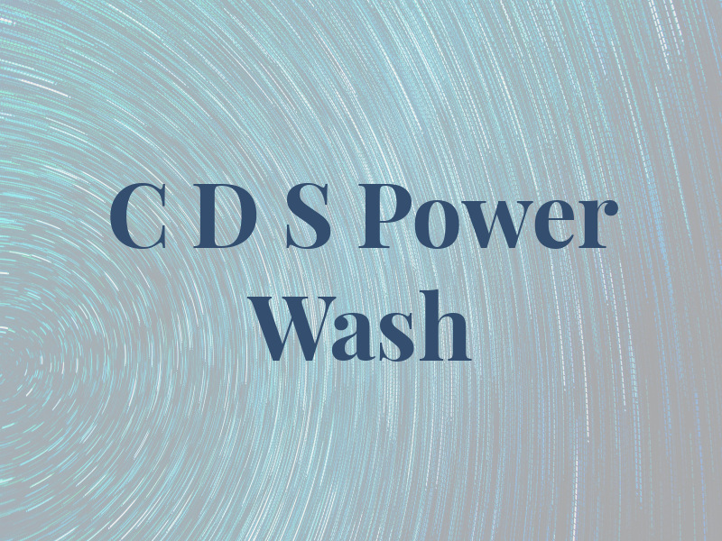 C D S Power Wash