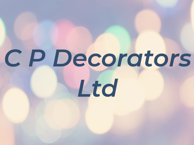 C P Decorators Ltd