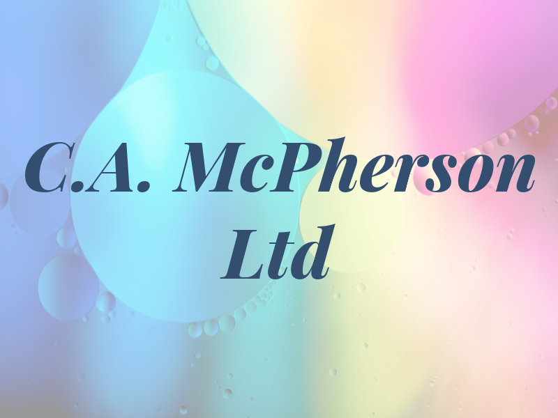 C.A. McPherson Ltd