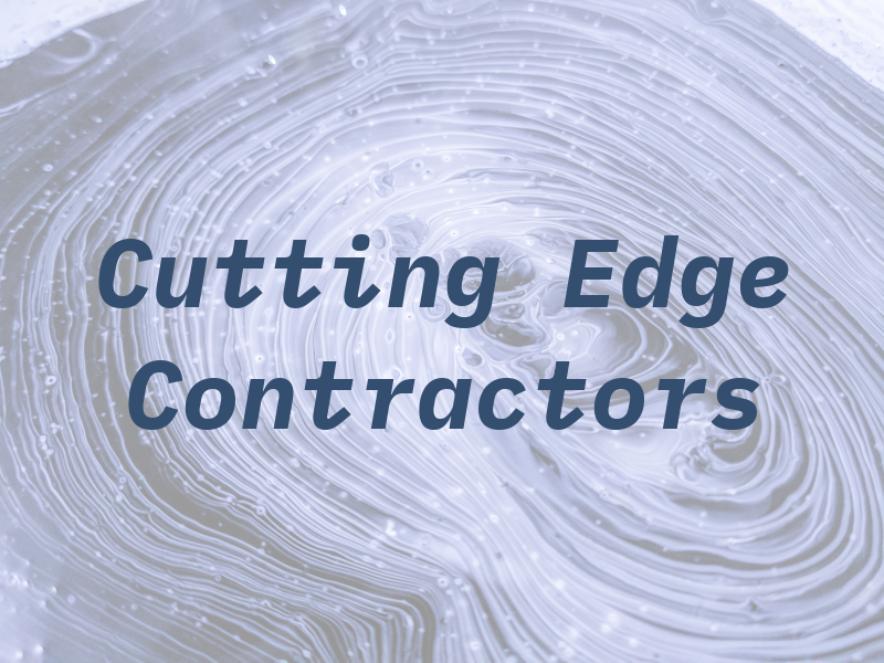 Cutting Edge Contractors Ltd