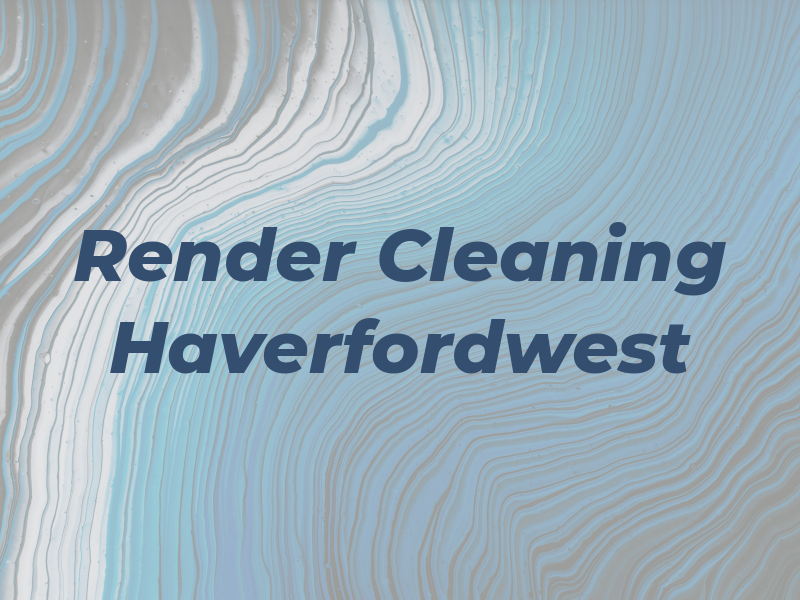 CCS Render Cleaning Haverfordwest