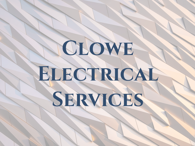 CD Clowe Electrical Services