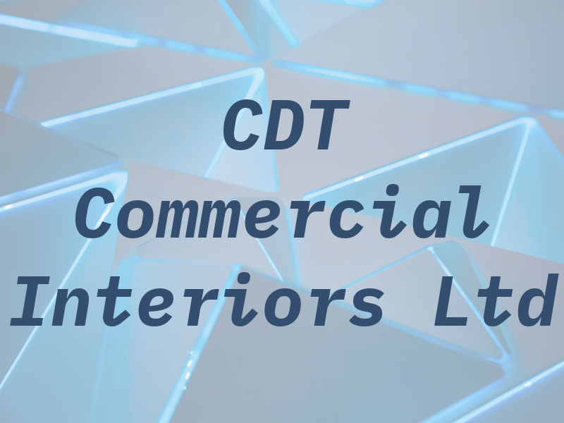 CDT Commercial Interiors Ltd