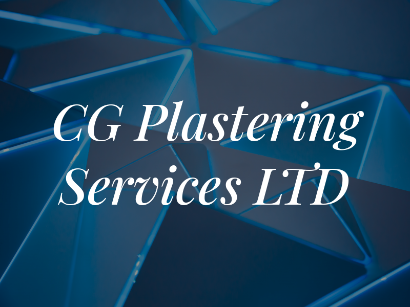 CG Plastering Services LTD