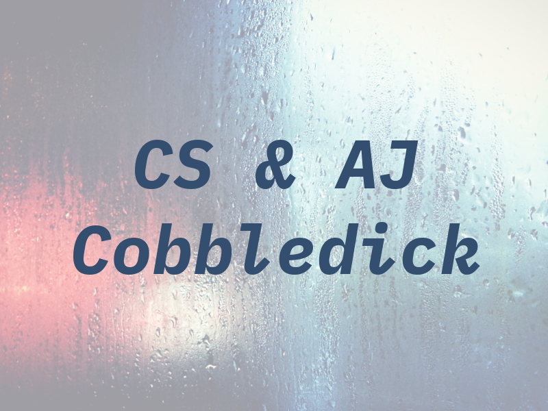 CS & AJ Cobbledick