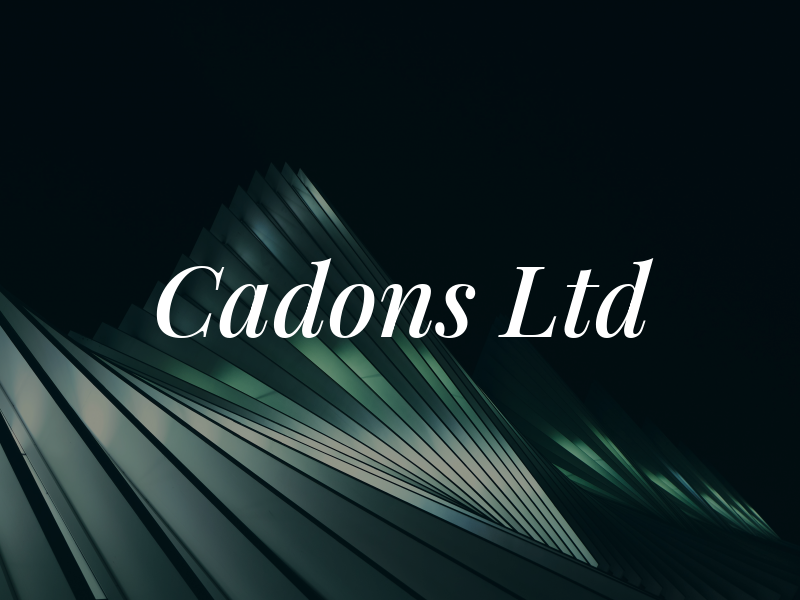 Cadons Ltd
