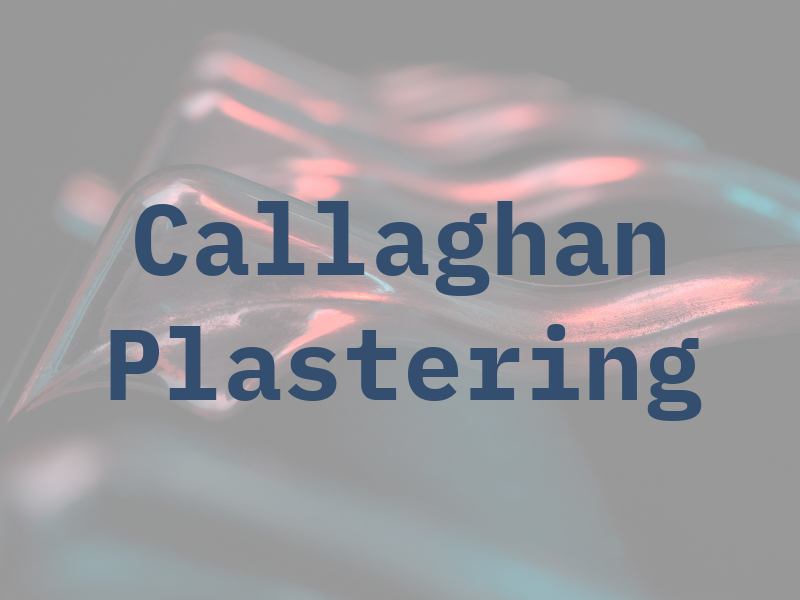 Callaghan Plastering