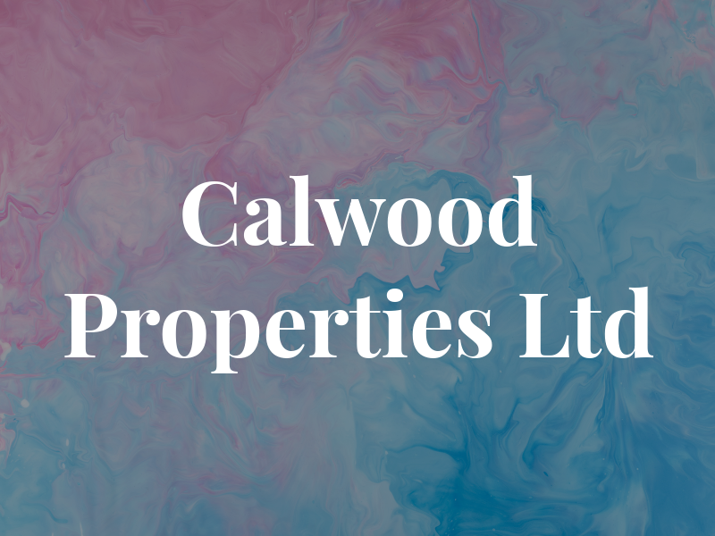 Calwood Properties Ltd