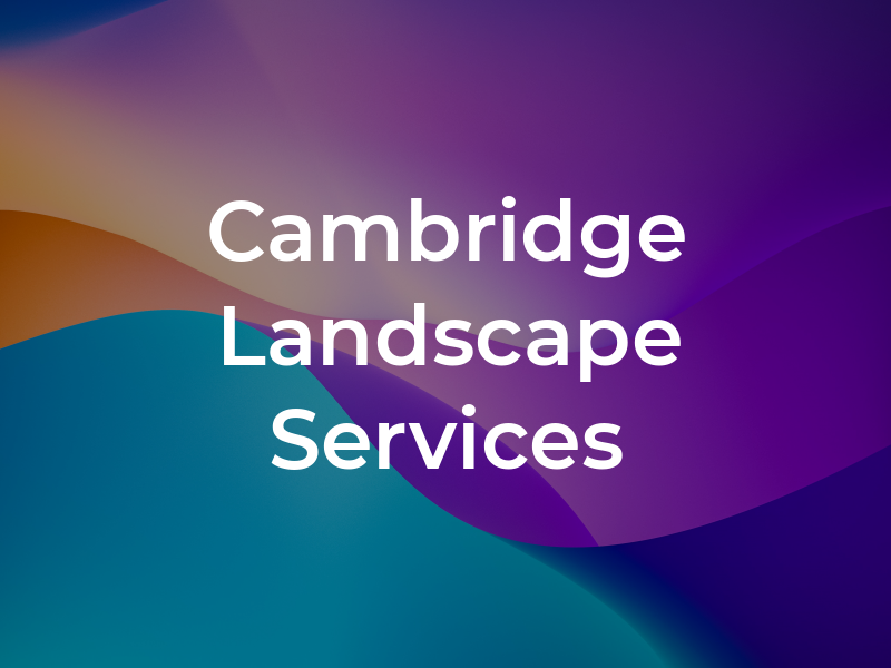 Cambridge Landscape Services