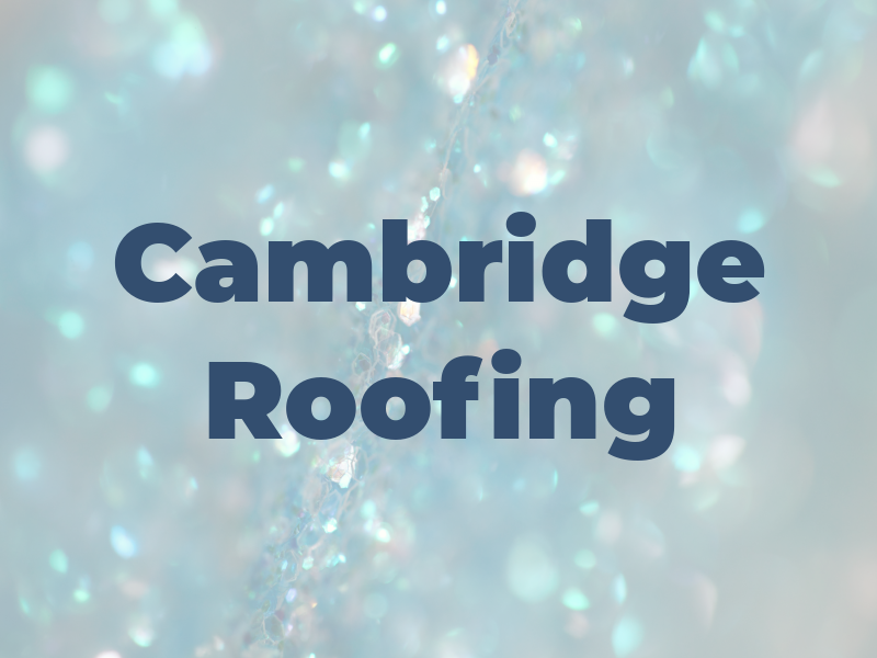Cambridge Roofing