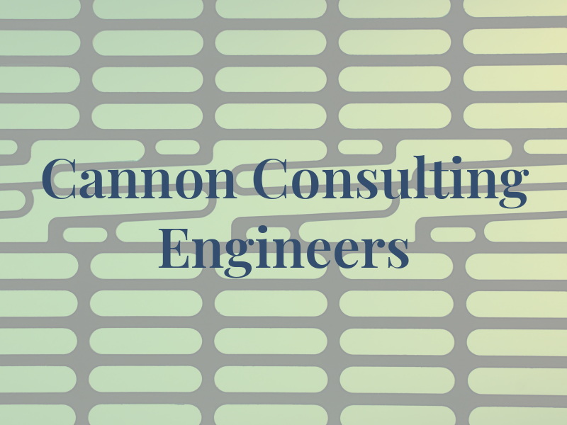 Cannon Consulting Engineers