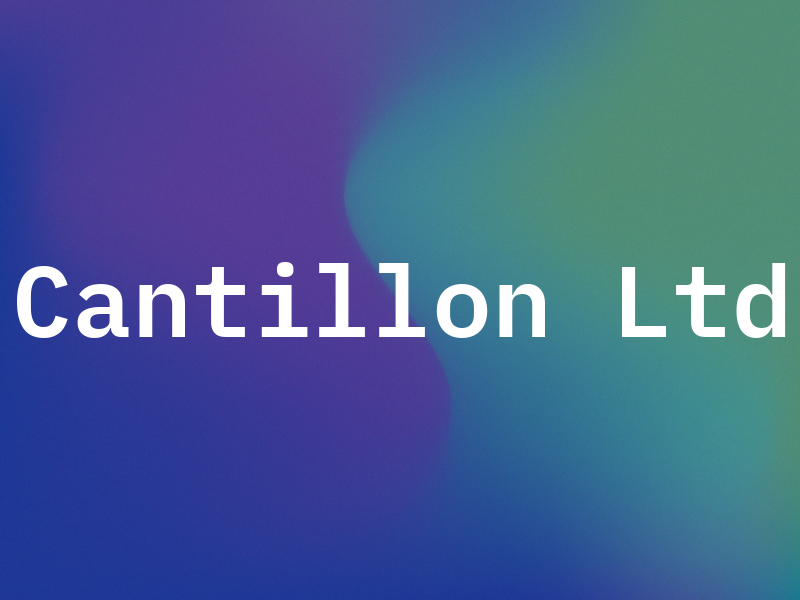Cantillon Ltd