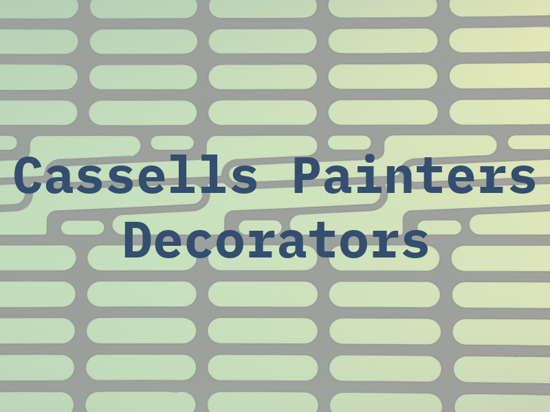 Cassells Painters and Decorators
