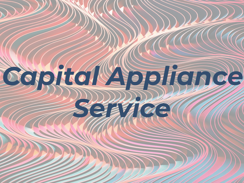 Capital Appliance Service
