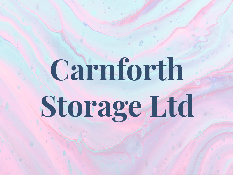 Carnforth Storage Ltd