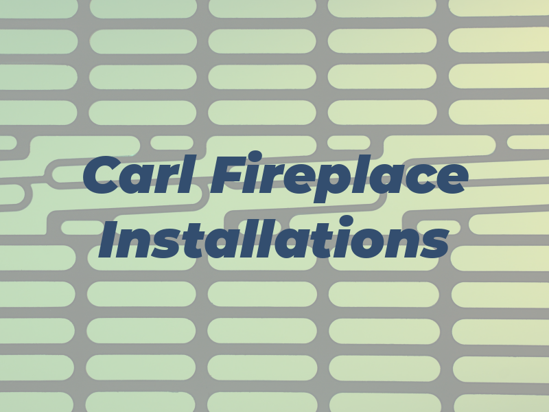 Carl Cox Fireplace Installations