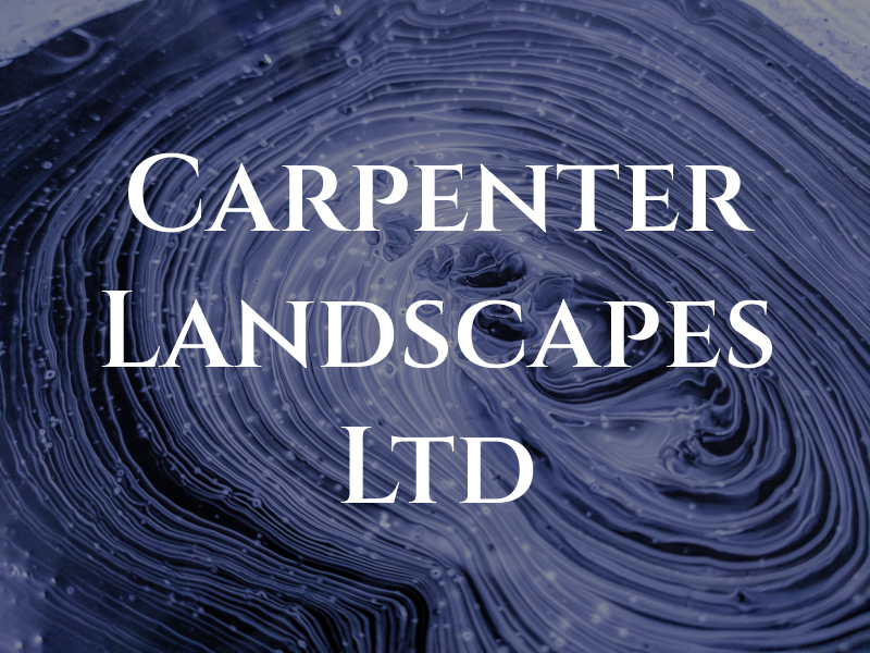 Carpenter Landscapes Ltd