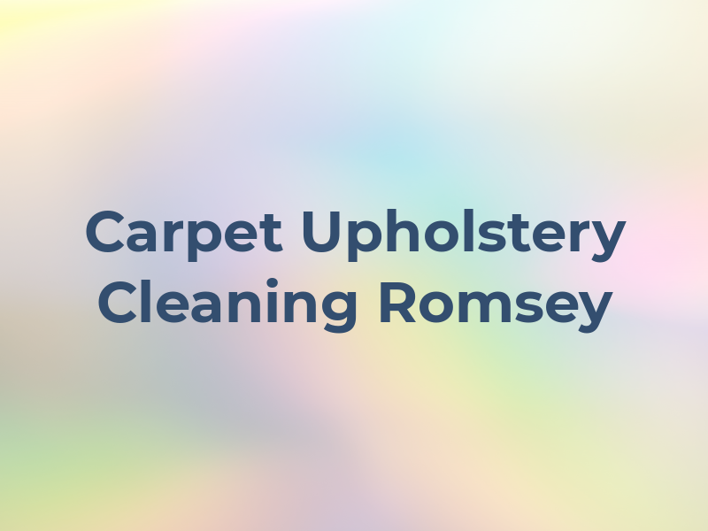 Carpet & Upholstery Cleaning Romsey