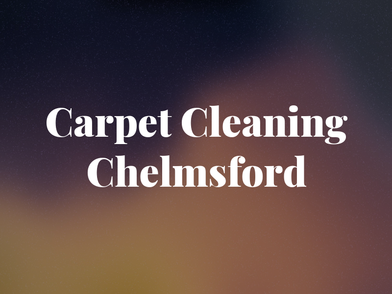 Carpet Cleaning Chelmsford
