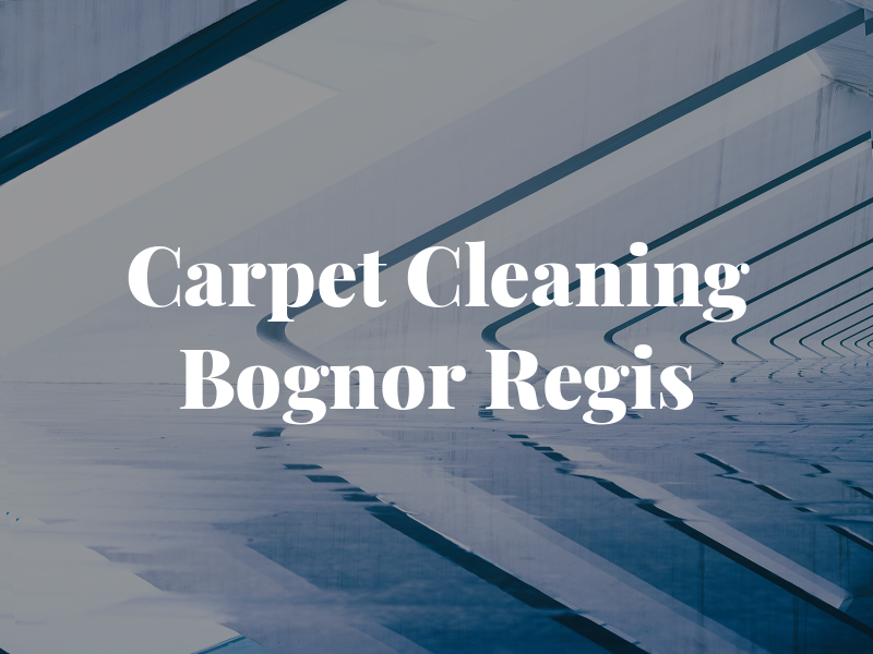 Carpet and Rug Cleaning Bognor Regis