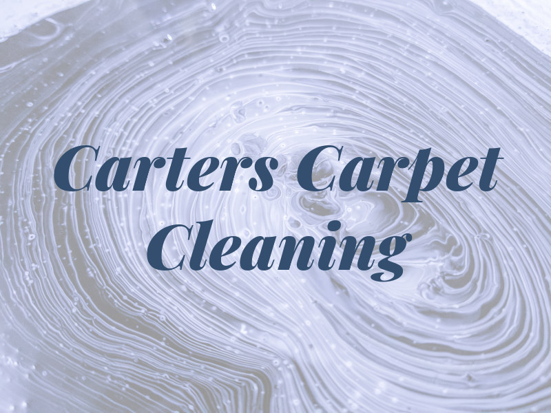 Carters Carpet Cleaning