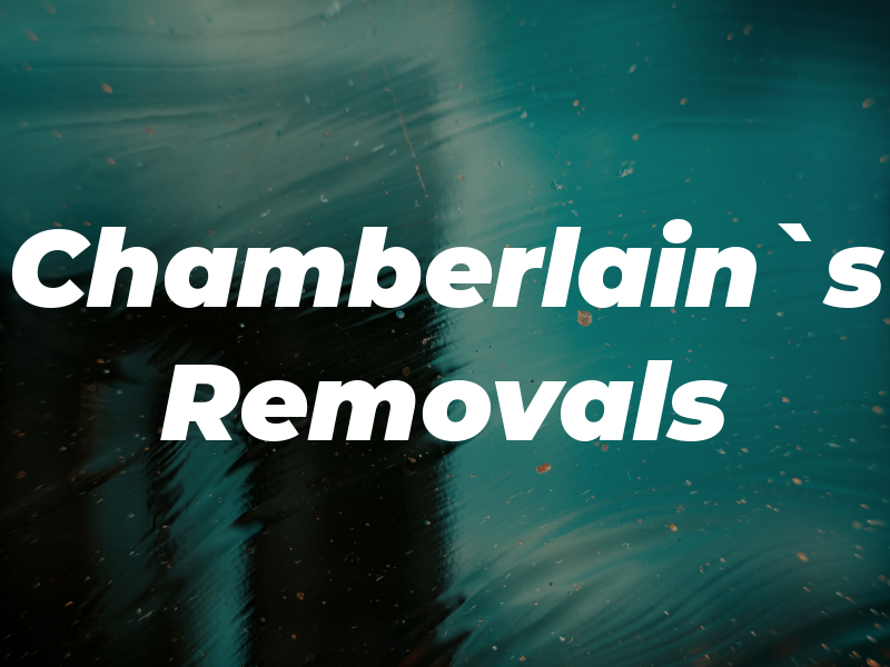 Chamberlain's Removals
