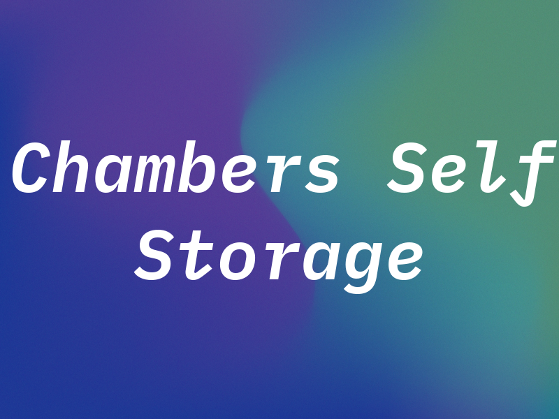 Chambers Self Storage
