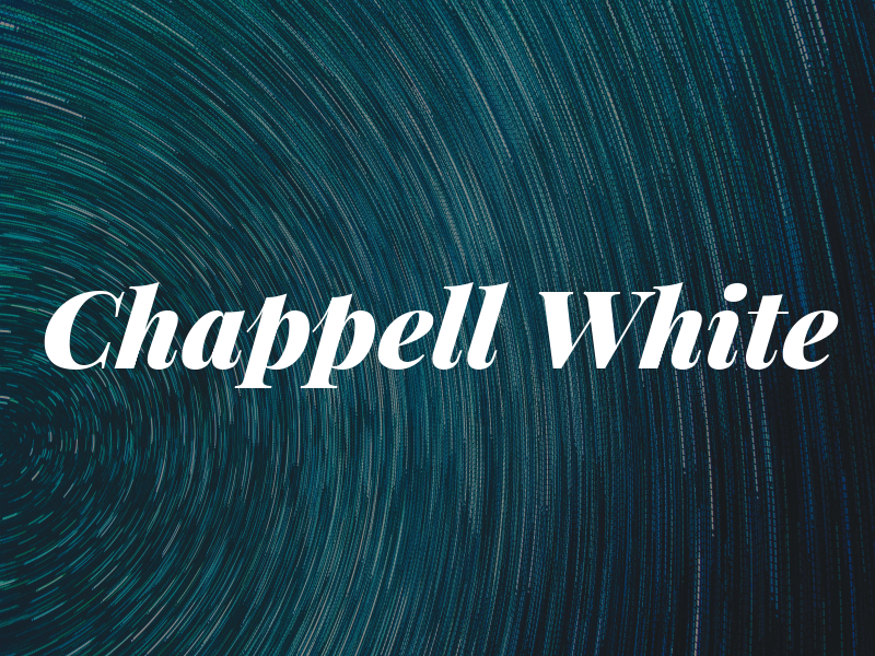 Chappell White