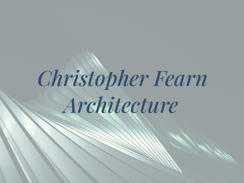 Christopher Fearn Architecture