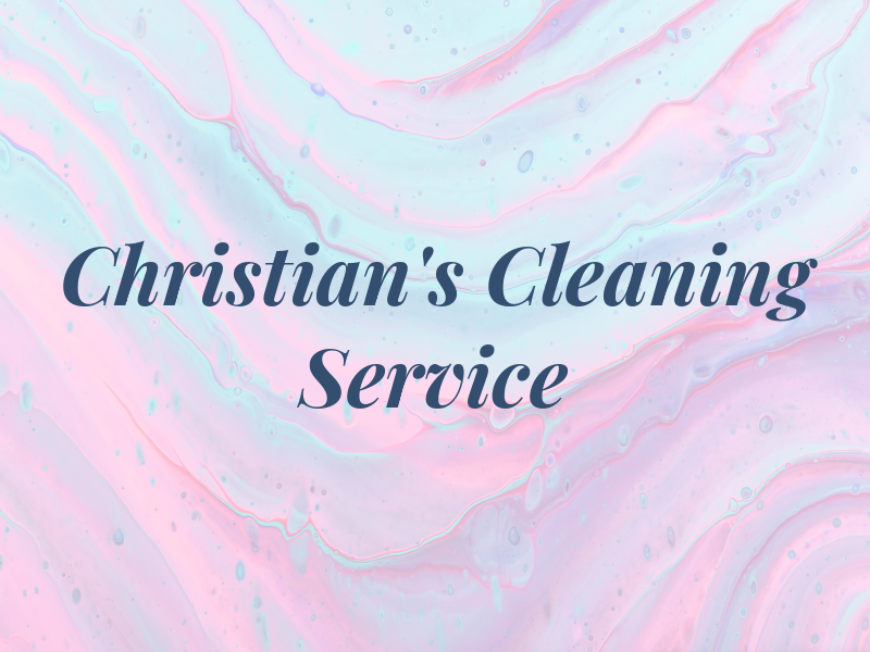 Christian's Cleaning Service