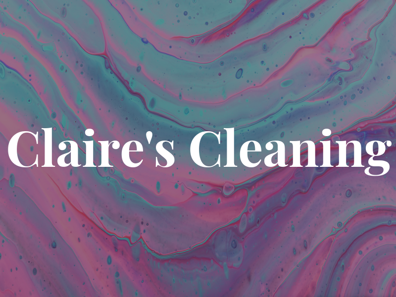 Claire's Cleaning