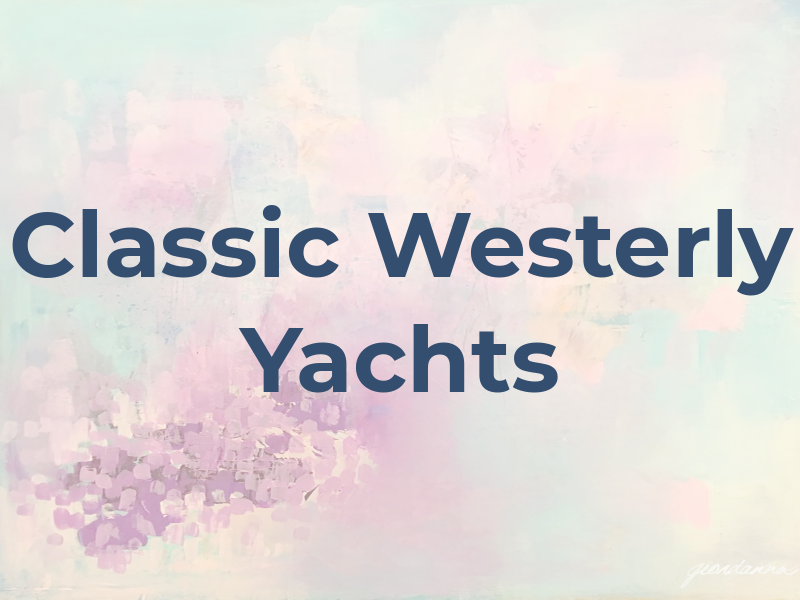 Classic Westerly Yachts