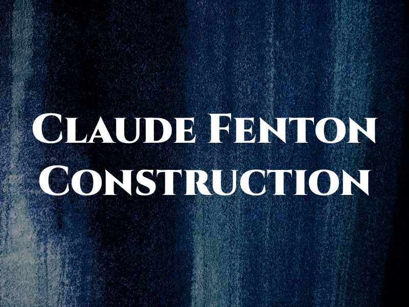 Claude Fenton Construction Ltd