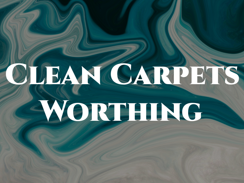 Clean Carpets Worthing