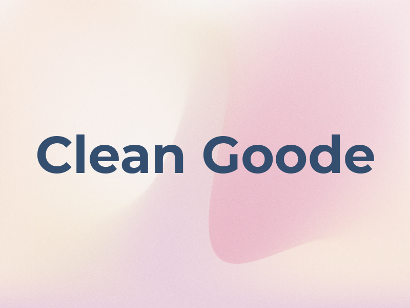 Clean Goode