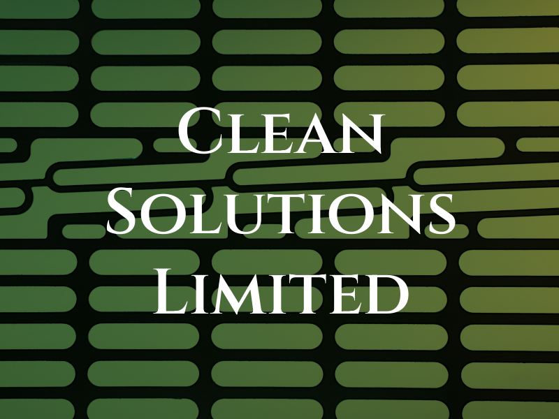 Clean Solutions Limited