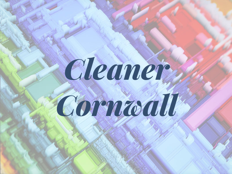 Cleaner Cornwall